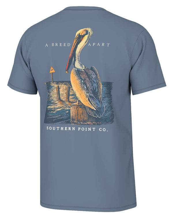 Pelican Pier Tee- Captain Blue (Men)