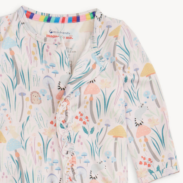 Shroom And Bloom Footie W/ Ruffle
