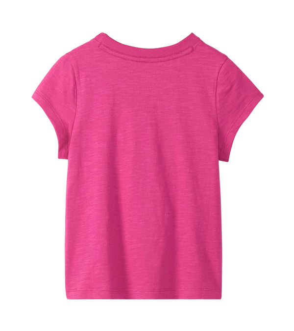Sundae Graphic Tee- Raspberry Rose