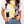Licensed LSU Metallic Word W/ Icons Tee (Women's)