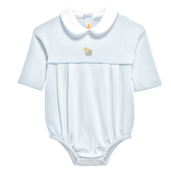 Noah's Ark Bubble W/ Round Collar- Lt. Blue