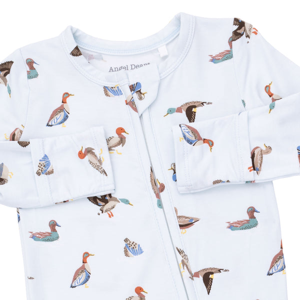American Ducks 2 Way Zipper Footie
