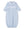 Hand Smocked Sack- Light Blue