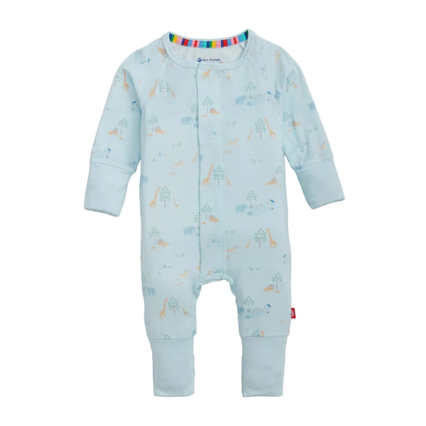 Safari Convertible Coverall- Blue