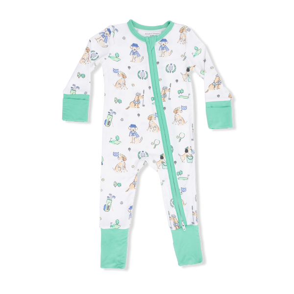 Country Club Dogs 2 Way Zipper Romper
