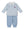 Fight the Fire Pant Set- Light Blue