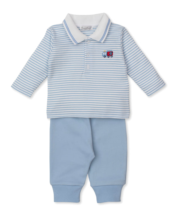 Fight the Fire Pant Set- Light Blue