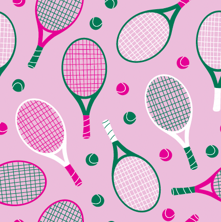 Quinn Skort- Let's Play, Power Pink