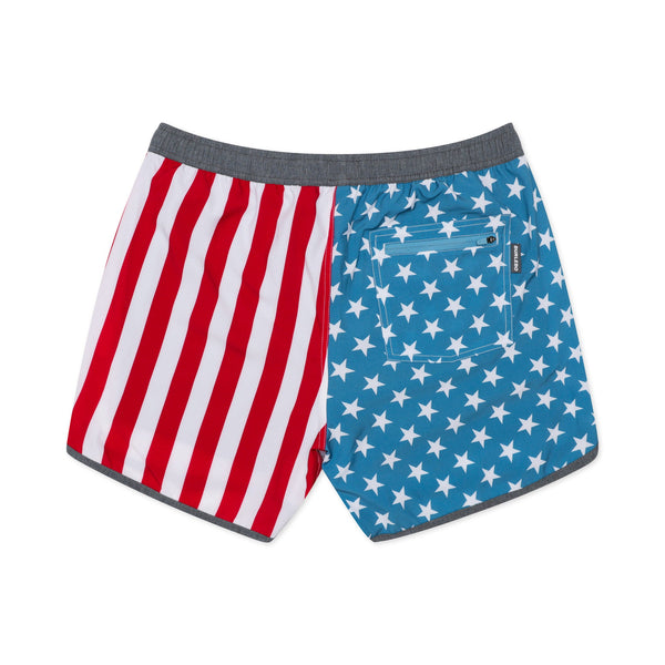 Swim Trunks- Throwback USA (Men's)