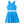 Malibu Blue Pleated Active Dress