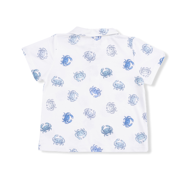 Blue Crabs Polo Short Set