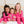 Ruffle Pajama Set- Colorful Hearts