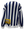 Navy & White Striped School & School Bus Sweatshirt-(Women's)