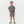 Youth Athletic Short- Classic Deer Camo- Grey Liner