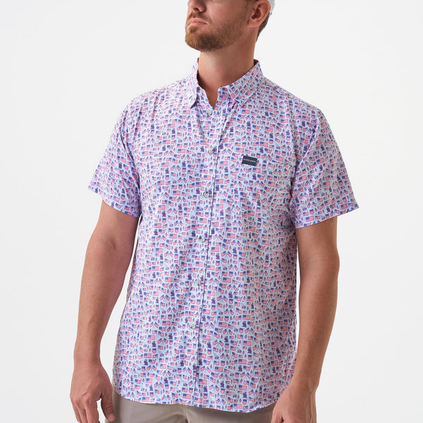 Performance Button Up- Old Glory (Men's)