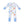 Future Scientist 2 Way Zipper Romper- Blue