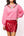 Hot Pink Peppermint Neck Sweatshirt- (Women)