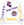 Licensed LSU Big Icons Scattered All Over Sweatshirt- (Women's)