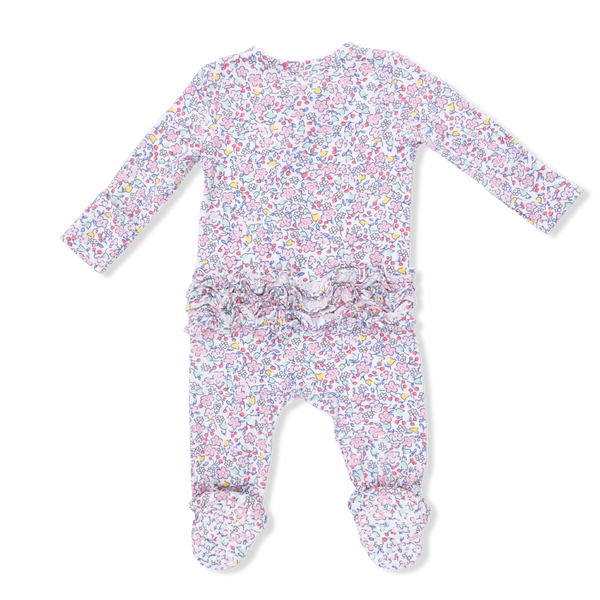 Elizabeth's Garden 2 Way Zipper Footie
