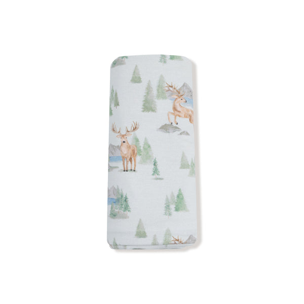 Buck Deer Swaddle Blanket