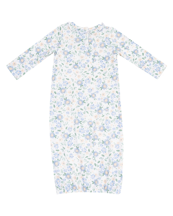 Baby Veronical Floral Kimono Gown