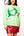 Green Grinch Heart Hands Sweatshirt- (Women's)