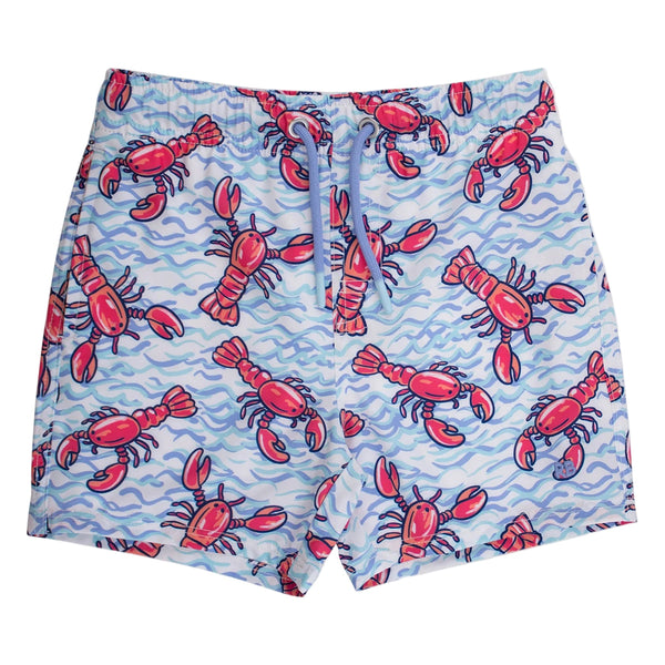 Swim Trunks- Blue Lobster Lagoon