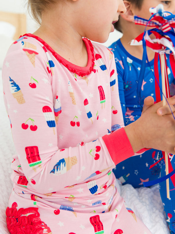 Sweet Freedom Ruffle Pajama Set