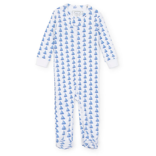 Parker Zipper Pajama- Sailing Away