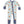 Touchdown Time Grey Mist 2 Way Zipper Romper