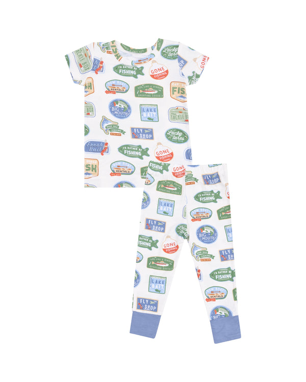 Bait Shop Signage S/S Loungewear Set