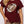 Maroon Jeweled Football Tee- (Women's)