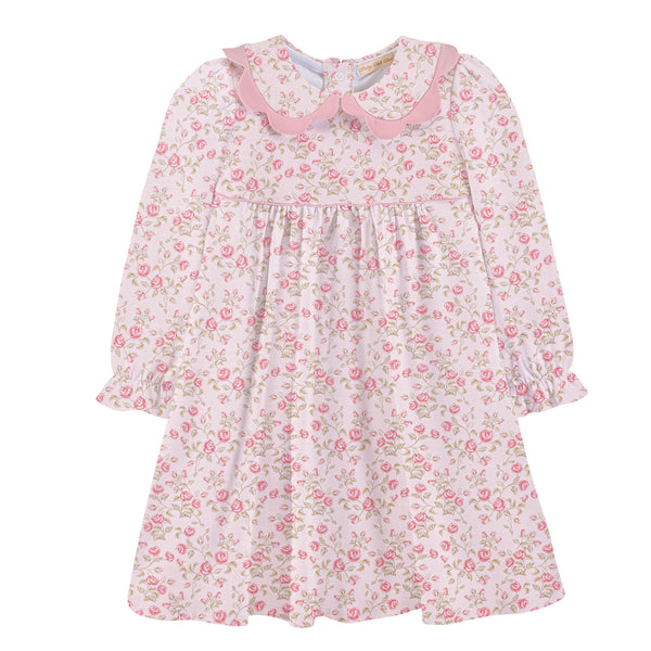 Velvet Petals Dress
