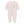 Bear Embroidered Footie- Pink
