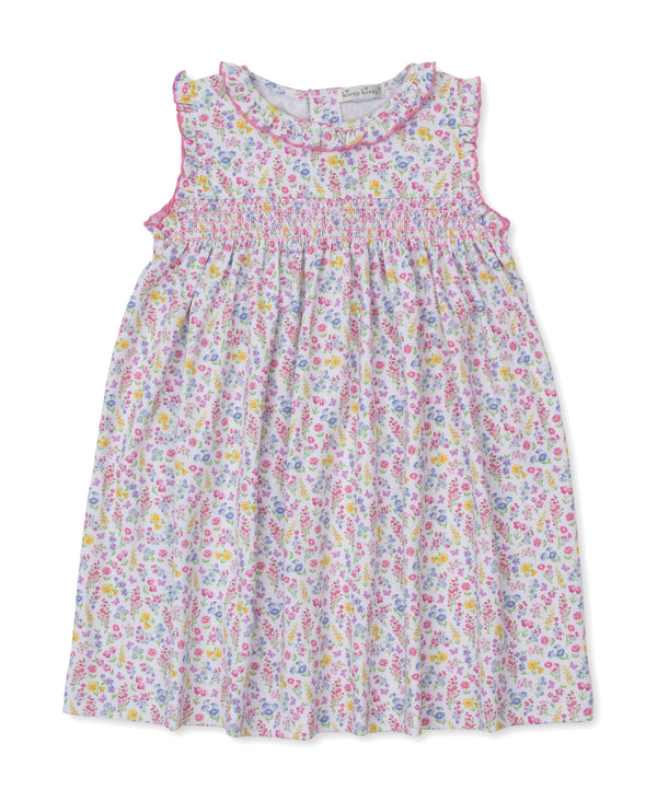 Pastel Gardens Smocked Dress