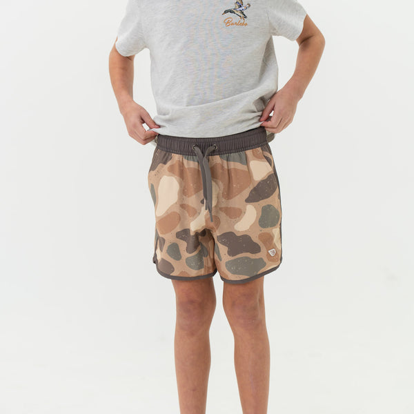 Youth Swim Trunk- Jumbo Pintail Camo