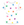 White Multi Spider Tee
