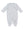 Dino Footie w/ Hand Embroidery- Light Blue