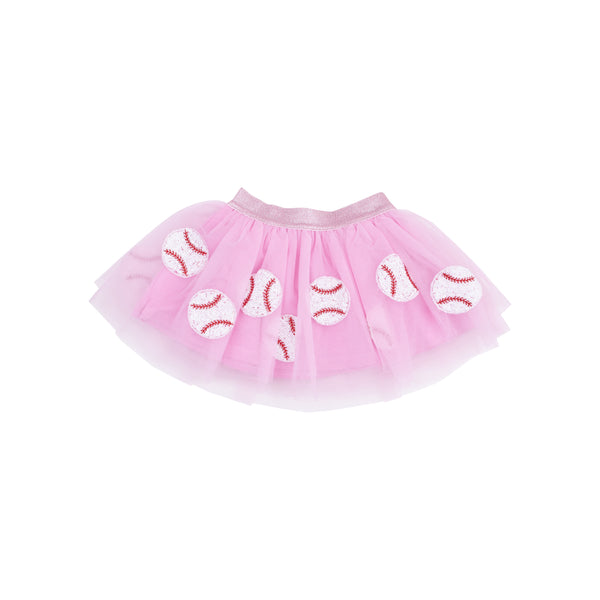 Baseball Tutu Skirt- Pink