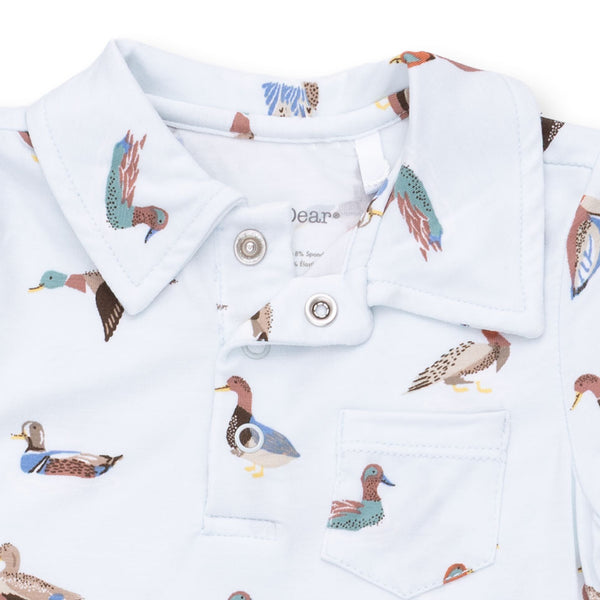 American Ducks Polo Romper