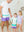 Swim Trunks- Green Purple Colorblock