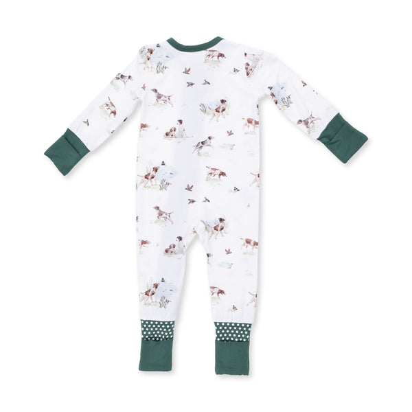 Pointer Pups And Duck Buddies Convertible Romper