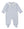 Rocking Horse Footie - Light Blue