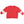 French Terry Sweatshirt W/ Varsity Stripes- Red