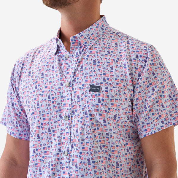 Performance Button Up- Old Glory (Men's)