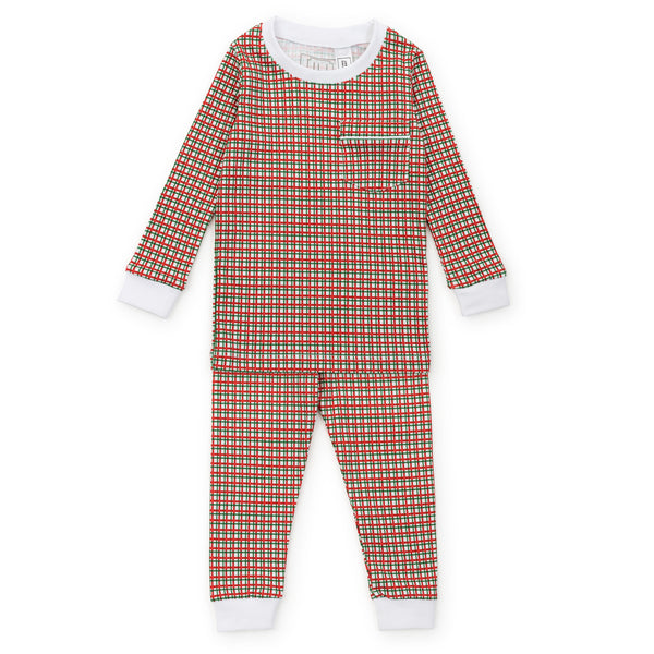 Bradford Pajama Set- Holiday Plaid
