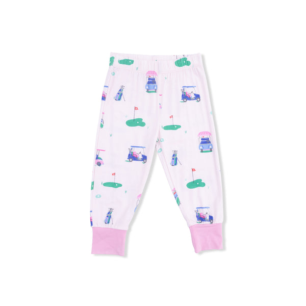 Vintage Golf Carts Pink Loungewear Set