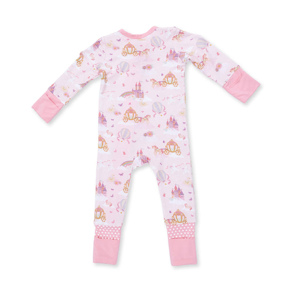 Princess Unicorns And Castle Convertible Romper