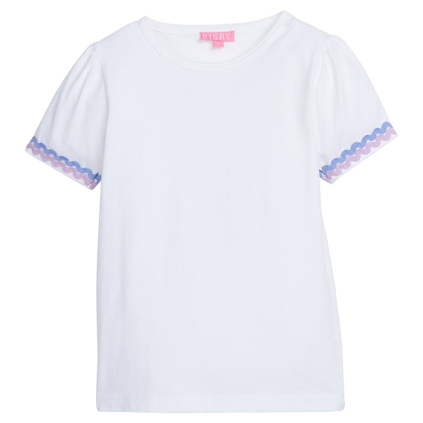 Ric Rac Tee- Hydrangea