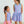 Purple Garden Active Dress W/ Bike Shorts
